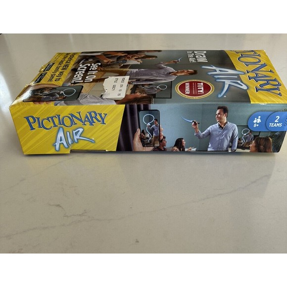 Pictionary Air Draw in the Air See It On Screen Family Game Night TV 8+ Open Box - Picture 5 of 7